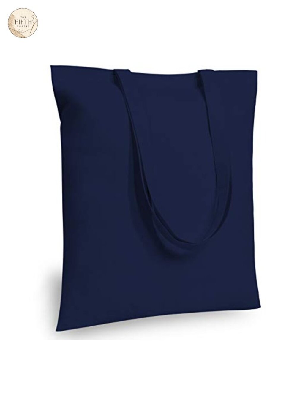 24-Pack Cotton Reusable Grocery Tote Bags DIY Craft Shopping Bags